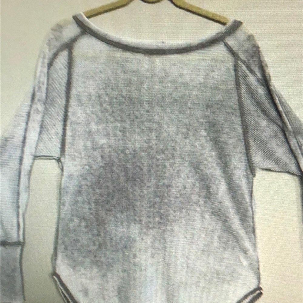 Treasure & Bond Waffle Knit Top